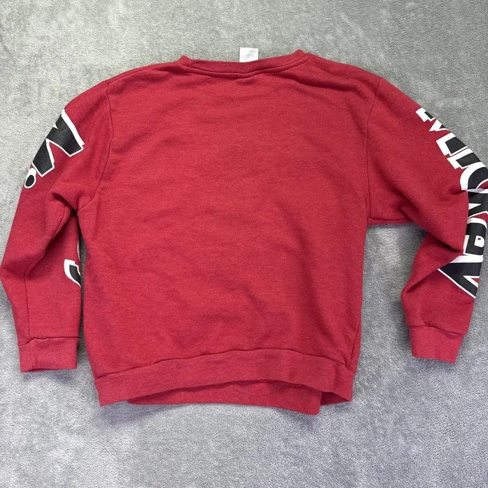 Vintage 90's Disney Mickey Mouse‎ Club Emotions Red Sweatshirt Sz XL (15/17)